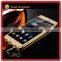 [UPO] Hot Selling Luxury Metal Aluminum Bumper Electroplated PC Cover For Huawei P8 Lite Mirror Case