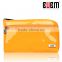 BUBM Design With Shenzhen PU Material Yellow Cosmetic Handbag For Wholesale