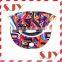 Custom design 6 panel wholesale floral snapback hat
