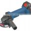 Trade assurance High Quality Power Tools 18v Li-ion Cordless 115mm Angle Grinder with Battery & Charger
