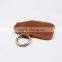 Handmade cow hide leather bus card holder