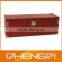 Best Sell factory customized leather takeaway wine box (ZDS-F405)