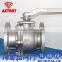 Wenzhou JIS 2PC Stainless Steel Flange Full Bore Ball Valve