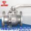 JIS 2PC Stainless Steel Floating Flange Ball Valve with Locking Handle