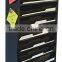 11-Tiered Wall File Holder, Fits Letter Sizes, Steel