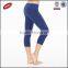 Hot Sale Comfortable Plain Dyed Leggings for Women of Seventh Trouser Legs