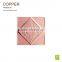 100*100mm solid brass material BT1010-07 decorative brass floor tile