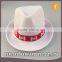 Vintage Cheap Straw Man Trilby Fedora Men Beach Straw Hat with Custom Logo