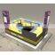 High end glossy piano finished jewellery showroom furniture design ideas