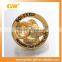 Wholesale promotional custom metal round badge