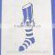 Christmas fancy silver-plated etching brass bookmarks