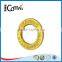 eco-friendly customized logo gold metal eyelets for clothing