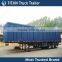 Cheap strong truck cargo semi trailers, enclosed box van semi trailer for sale