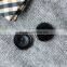 4 Holes Black Natural High Class Custom Corozo Nut Suit Button Be Burnt in size 32L 24L