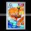 Restaurant Backlit Board Advertising Aluminum poster frame/Slim Light Box/Frame Picture