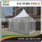 Cheap Aluminum Relief tent 3m by 3m disaster tent in easy up pagoda shape for sale
