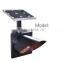 Remote control solar flashing amber light