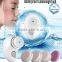 Battery supply Electric 5 in 1 Rotating Face Cleansing brush