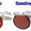 Electric vacuum sander 225mm 4 kinds of paddles