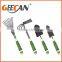 Professional cheap 5pcs metal garden tool set with soft plasti handle