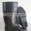 cheap black pvc working rain boots