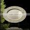 Mother pearl Charger Plate/ steel show plate/ charger plate