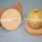 Factory price wholesale natural round wooden drink coaster coffee cup mat