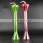 Colorful Plastic Party Bottle with Straw