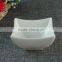 pure white ceramic square small sauce dish