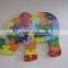 Elephant shaped wooden puzzle