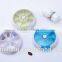 Useful Plastic round pill box / plastic round weekly pill box