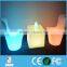 Romantic golwing illuminated lighting light up led bar chair