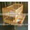 wood slat bed