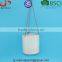 Glazed Ceramic indoor and outdoor Rope Hanging planter pot