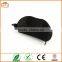 Fashion Portable Carabiner Eye Glasses Sunglasses Hard Case Protector Box (Black)
