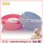 custom High quality PET Plastic disposable disposable dog food bowl