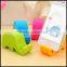 OEM Elephant Shape Plastic Mobile Phone Holder for Sale/High Quality Colorful Plastic Cute Mobile Phone Holder for Sale