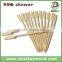 Factory Direct sell Flag shape bamboo paddle skewer 15cm