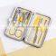 Newest style fashional factory price hot sale promotional gift manicure set nail clipper beauty set