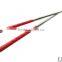 Stainless steel chopsticks with the custom logo