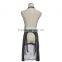 Black Adult Apron Kitchen Restaurant Bar Chef Cook Waiter Polyester Stripe Bib Cook Cleaning Avental Delantal Tools