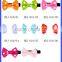 4.5*2.5cm Cheap Girls Polka Dot Patterns Yellow Color Baby Girls Hair Clips Little Girl Hairgrips Wholesale Boutique Hair Grip
