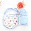 2017 Baby Gift Set 100% Cotton Blue Romper 8Pcs Summer New Born Clothing Set Baby Clothes With Good Quality TQ1-67