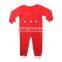 2017 red festival infant& toddler clothing babies pajamas wear baby santa romper