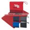 Travel Blanket - 100% polyester, measures 47" x 60" with a zippered mesh bag and comes with your logo