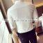 Summer cotton three quarter sleeves shirt slim shirts