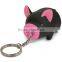 cheap advertising pigg shaped keychain