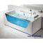 Single person glass massage bathtub indoor