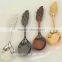 rose vintage coffee spoon /hitg stainless steel leaves ice cream spoon and fork /fancy dessert spoon jam spoon dinnerware