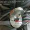 Automobile glass rim grinding wheel, metal bond grinding wheel for automobile glass rim
